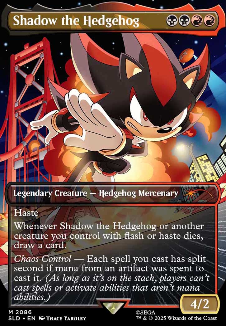 Shadow the Hedgehog feature for Shadow and friends