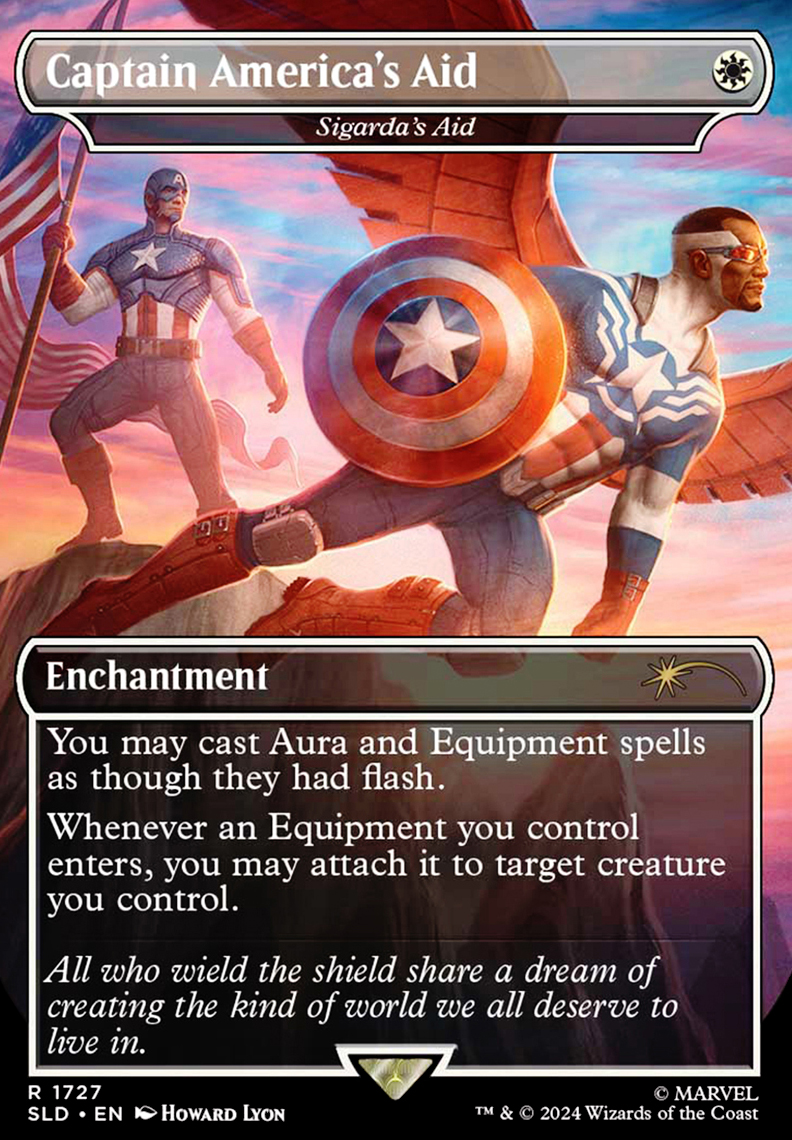 Sigarda's Aid feature for Captain America's Final Justice