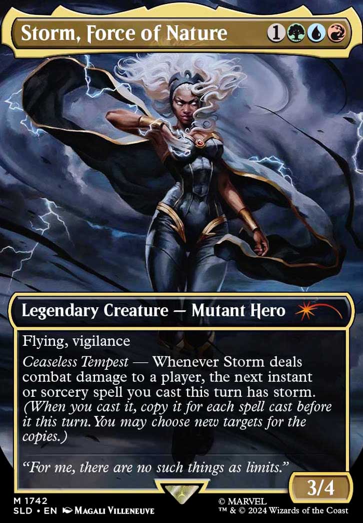 Storm, Force of Nature feature for A Dark and Stormy Night | Storm EDH