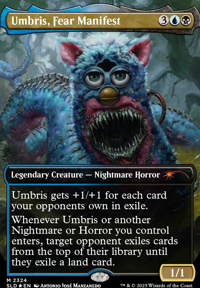 Umbris, Fear Manifest feature for Fun Time Furby