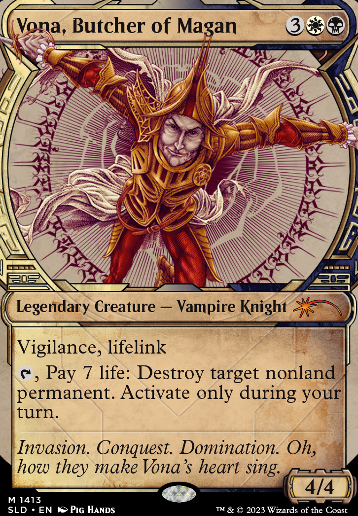 Commander: Vona, Butcher of Magan