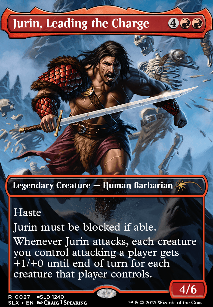 Jurin, Leading the Charge