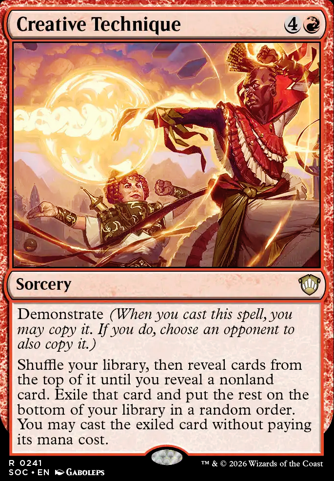 Creative Technique feature for Legacy - Creative Tecnhique Cascade