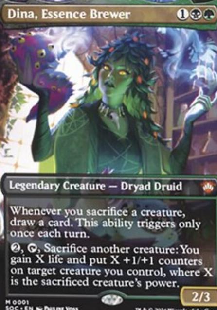 Dina, Essence Brewer feature for Dina, Essence Brewer (Secrets of Strixhaven)