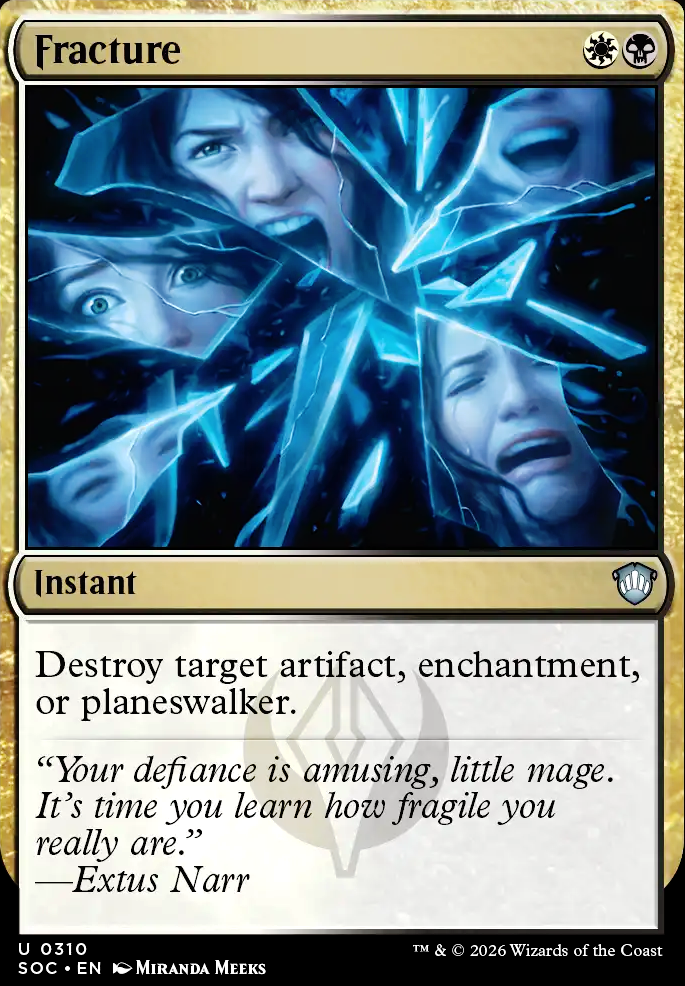 Fracture feature for Ultimate Friendship Deck