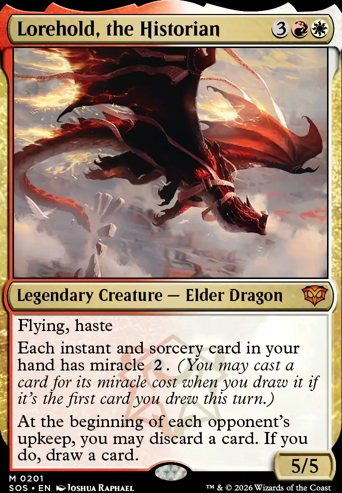 Lorehold, the Historian feature for Major Miracle