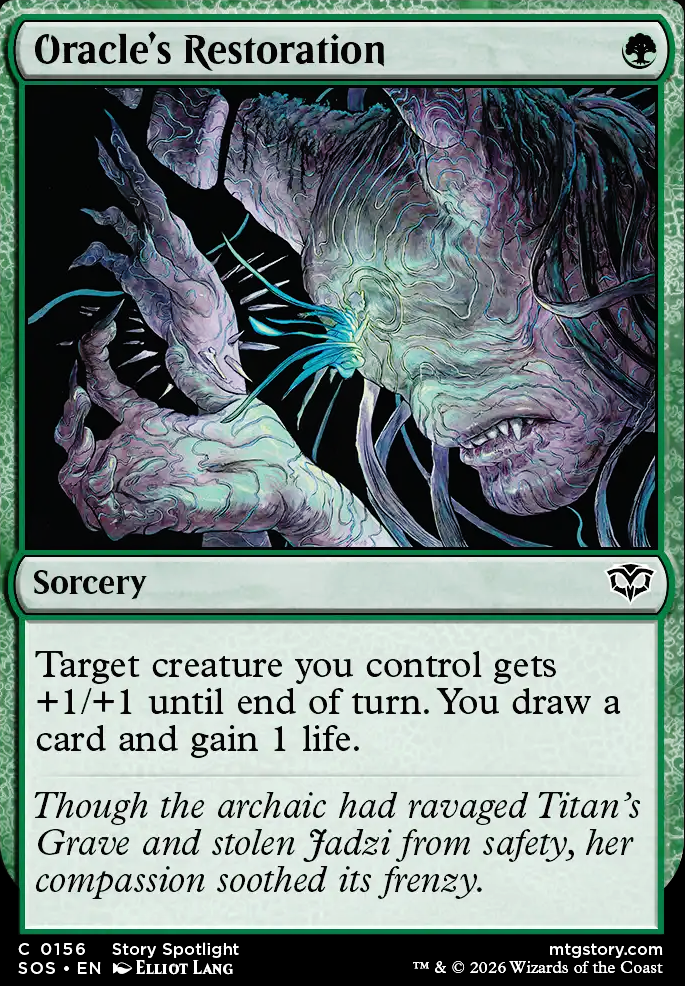 Oracle's Restoration