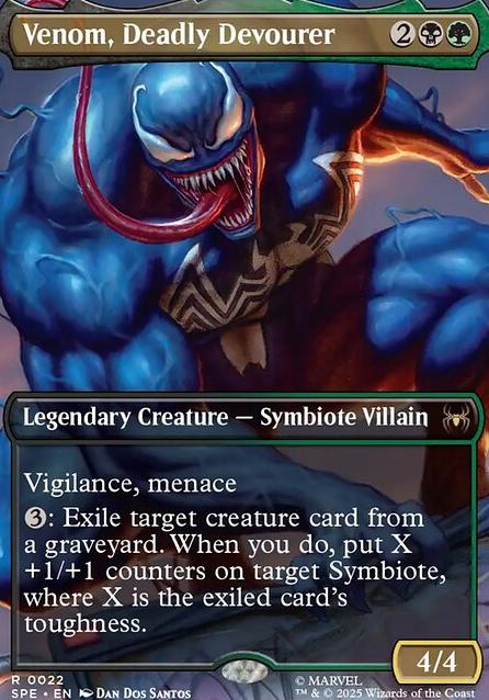 Venom, Deadly Devourer feature for Venom, Graveyard Cuisine