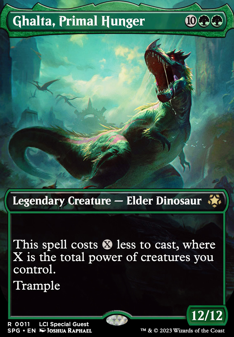 Featured card: Ghalta, Primal Hunger
