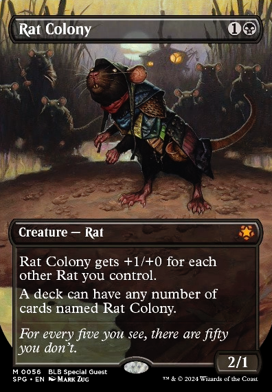 Rat Swarm 2 Piper (Commander / EDH MTG Deck)