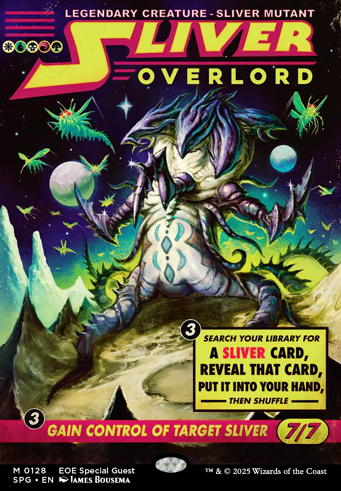 Sliver Overlord feature for The Queen's Egg