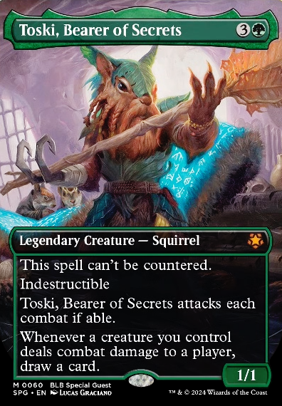 Commander: Toski, Bearer of Secrets