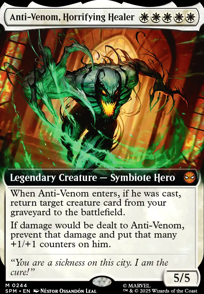 Featured card: Anti-Venom, Horrifying Healer