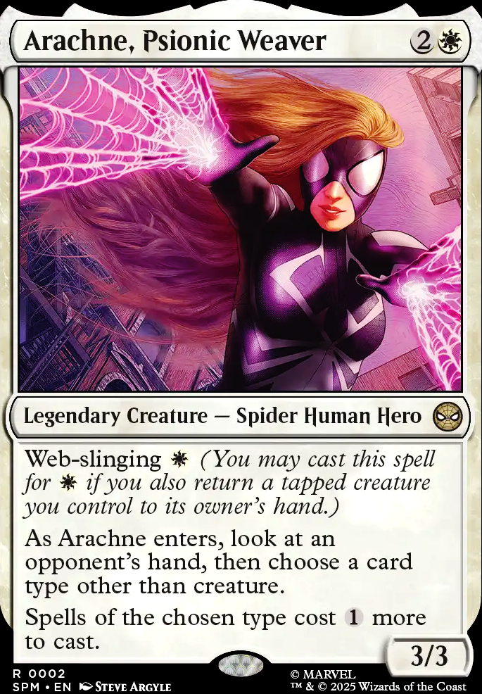 Arachne, Psionic Weaver feature for The cosmic powers abide