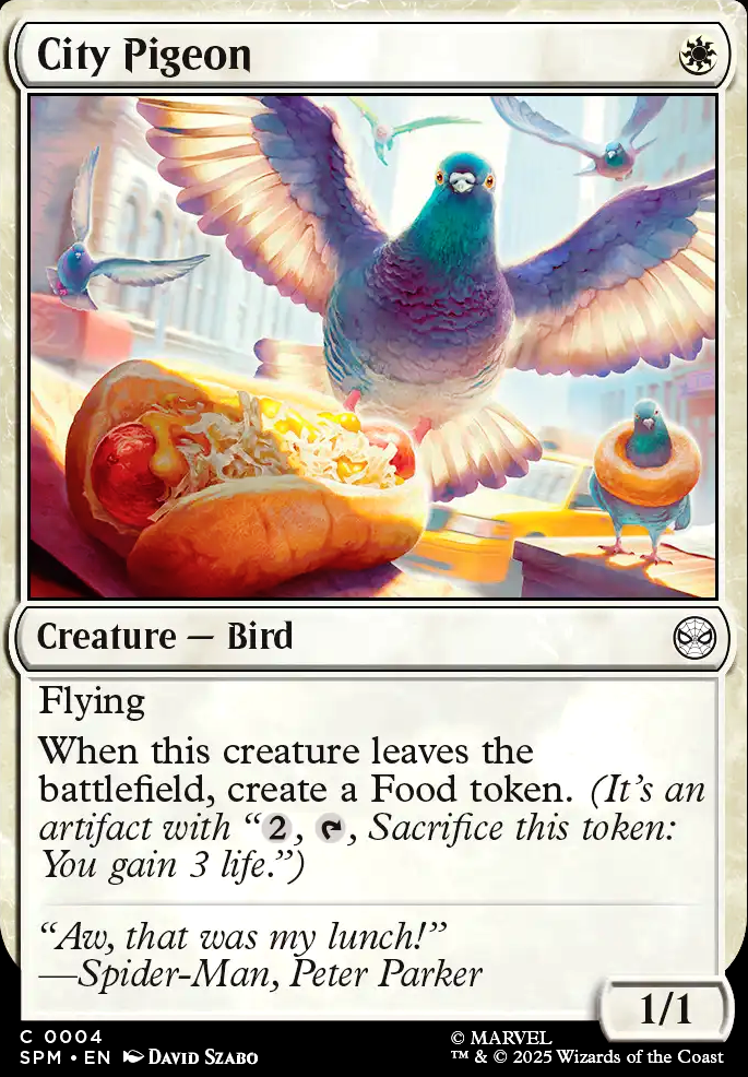 Featured card: City Pigeon