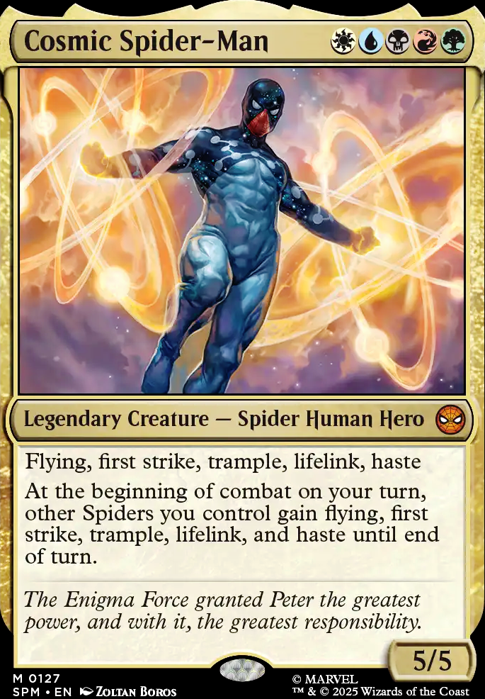 Cosmic Spider-Man feature for Cosmic Spider-Man