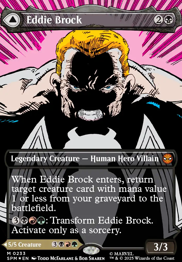 Eddie Brock feature for Adrenaline Momentum