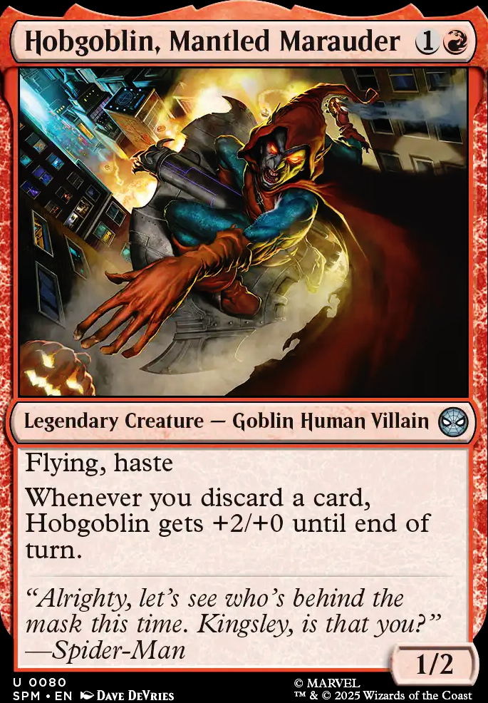 Hobgoblin, Mantled Marauder feature for King in Orange(Kingsley)