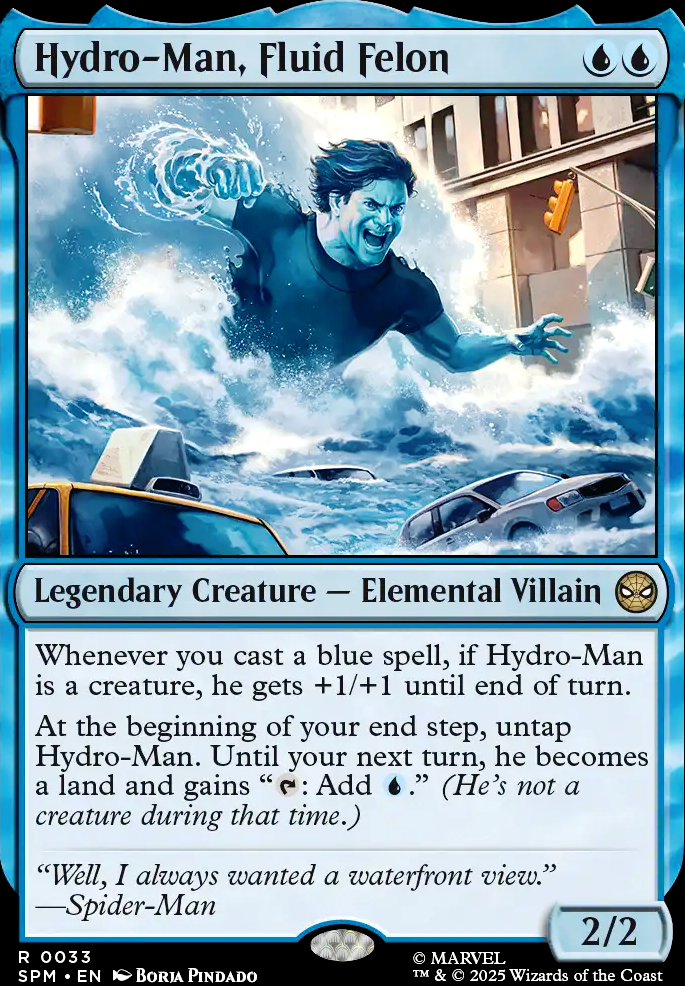 Hydro-Man, Fluid Felon feature for Morte Ascendo