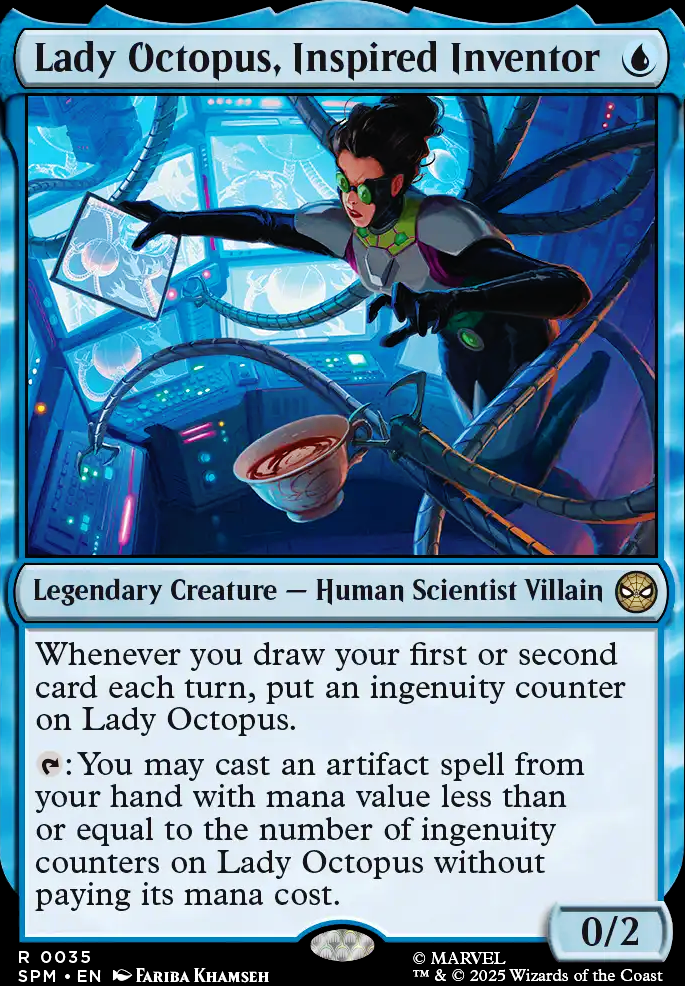 Lady Octopus, Inspired Inventor feature for Octo-mom