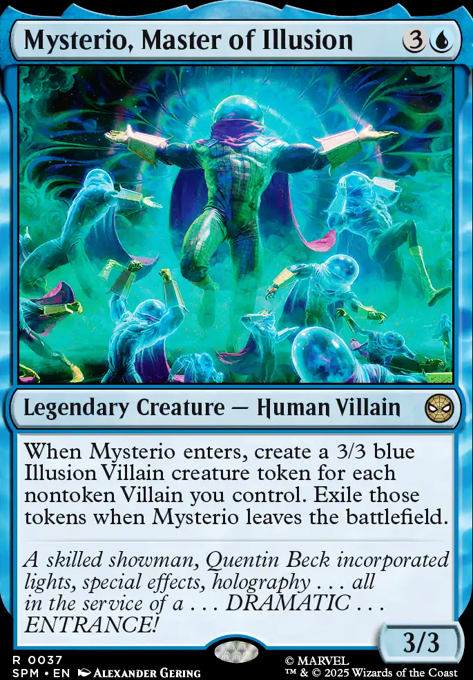 Mysterio, Master of Illusion feature for Mysterio Master of Illusion