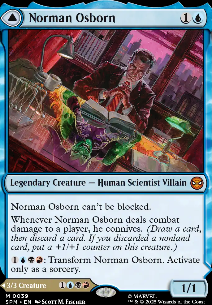 Norman Osborn feature for You know, I'm something of an MTG player myself