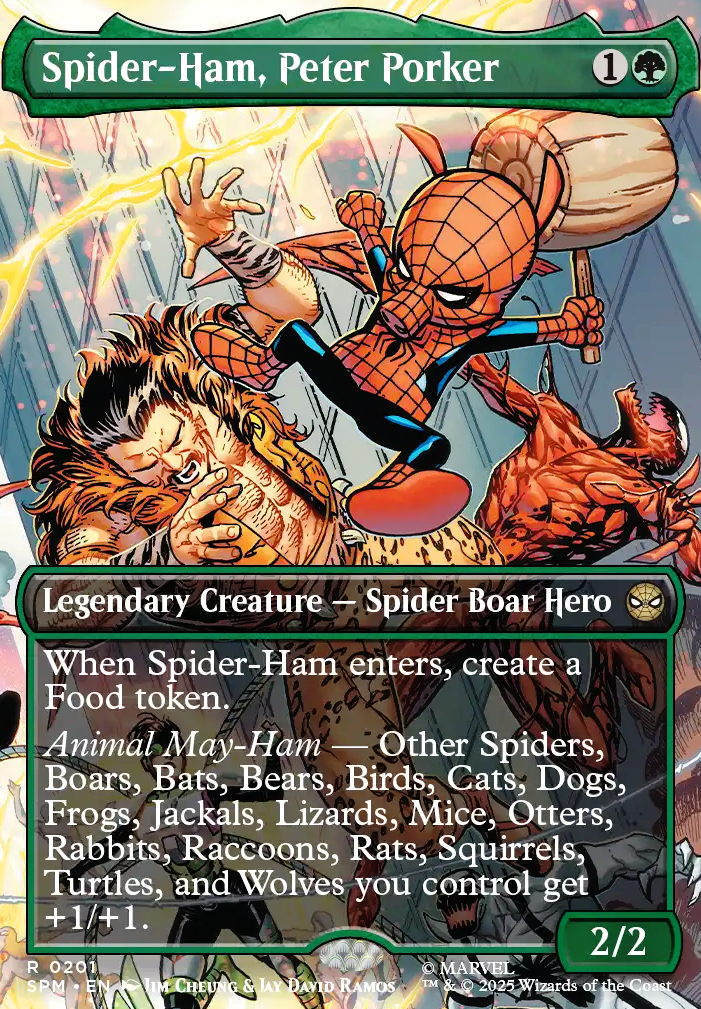 Spider-Ham, Peter Porker feature for Spider-Ham (Documented)