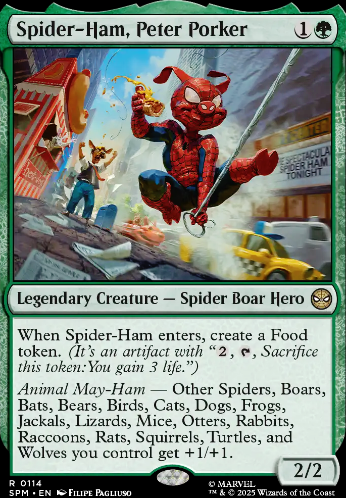 Spider-Ham, Peter Porker feature for Spider-Bar(Zoo)