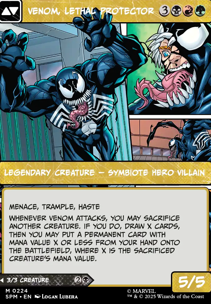 Featured card: Venom, Lethal Protector