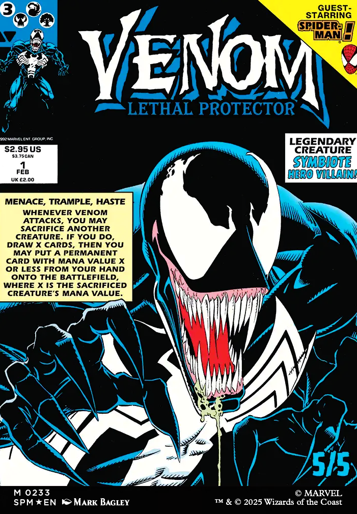Venom, Lethal Protector feature for Feeding Venom (Eddie Brock//Venom)