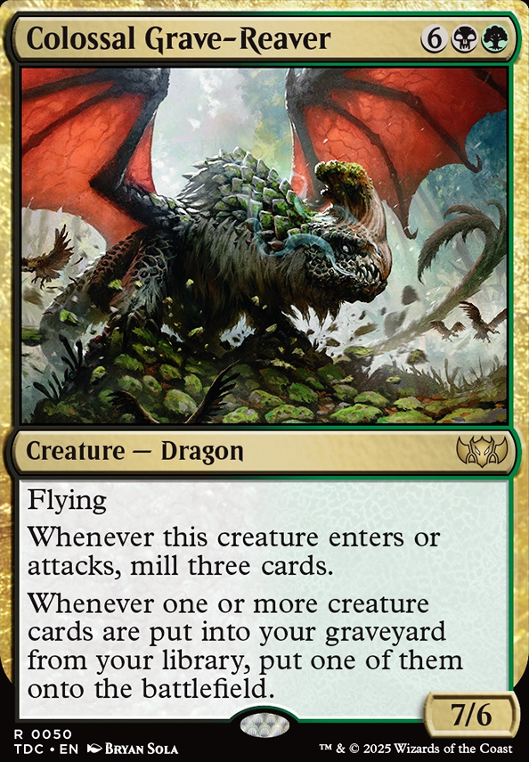 Featured card: Colossal Grave-Reaver