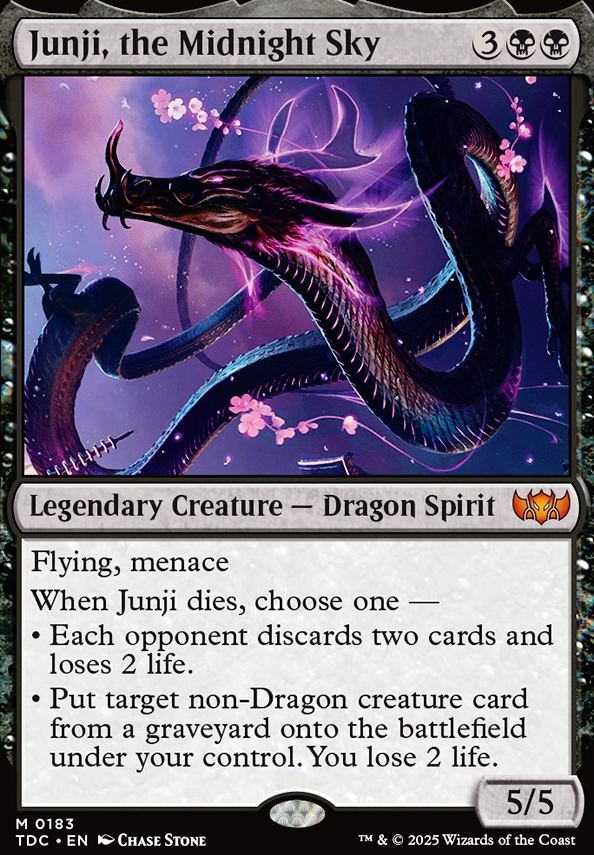 Featured card: Junji, the Midnight Sky