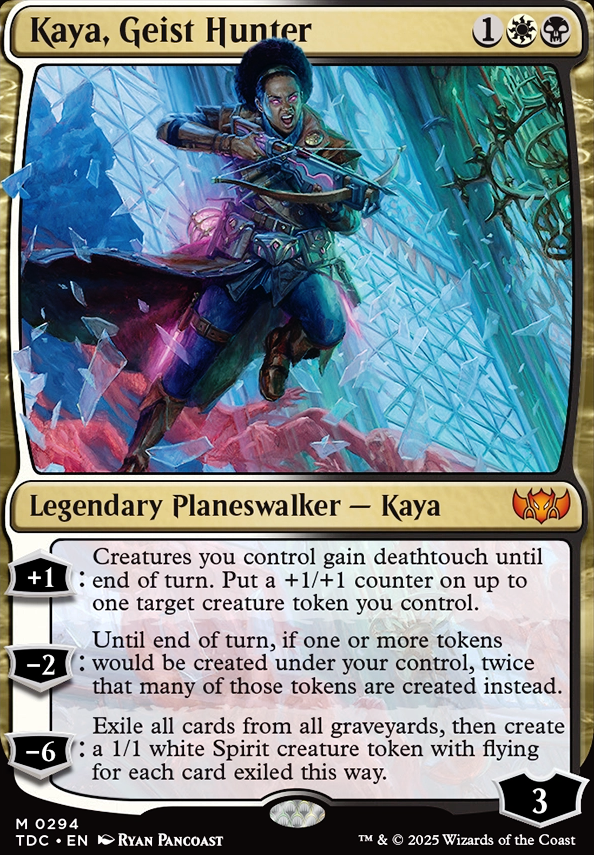 Kaya, Geist Hunter feature for [MTG Arena] Tokens Furdayz