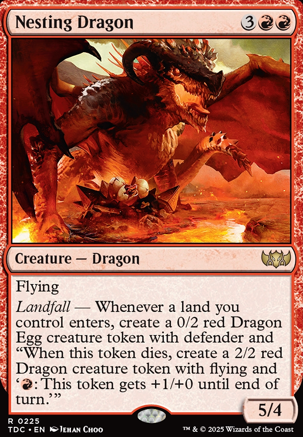 Featured card: Nesting Dragon