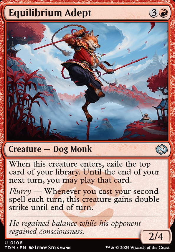 Equilibrium Adept