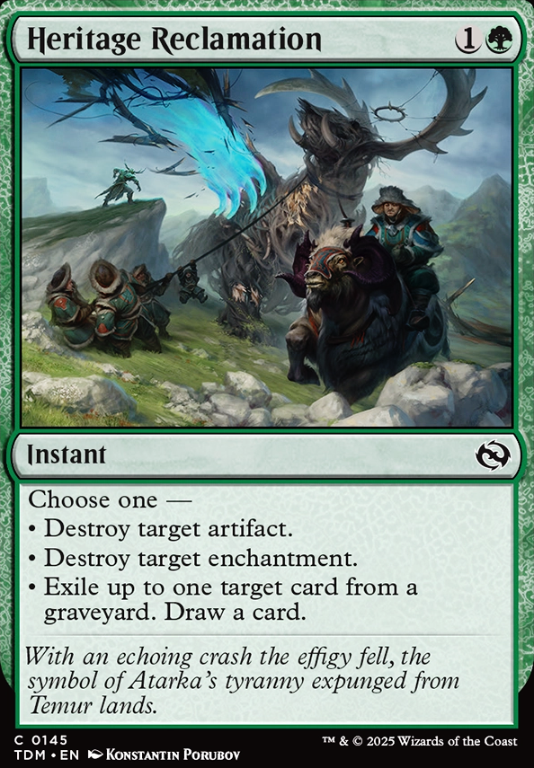 Featured card: Heritage Reclamation
