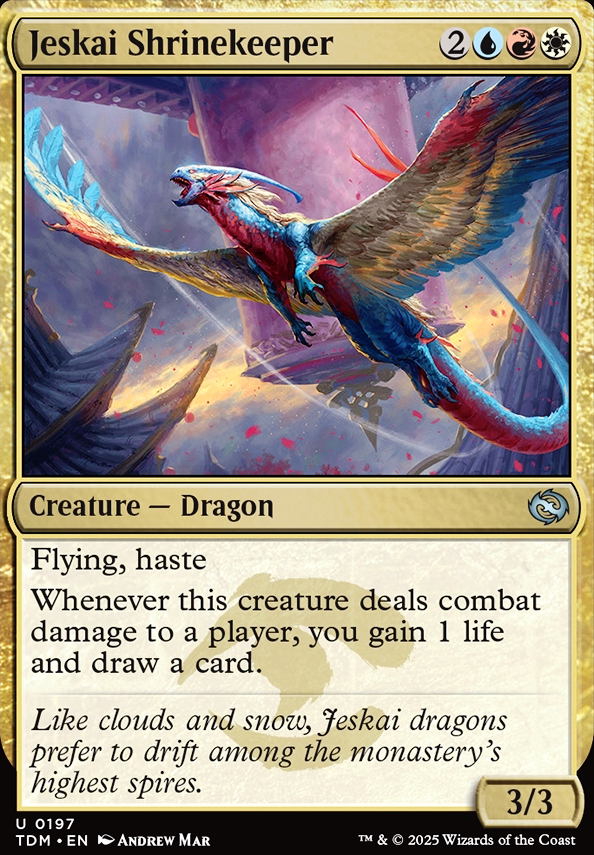 Featured card: Jeskai Shrinekeeper