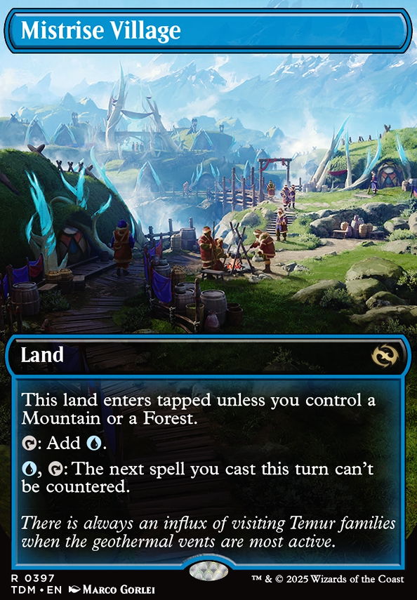 Featured card: Mistrise Village