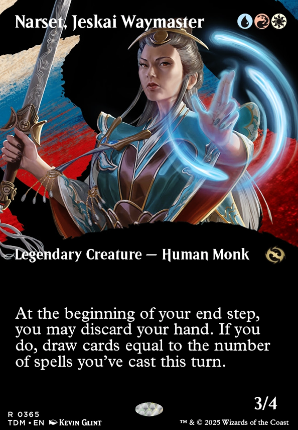 Commander: Narset, Jeskai Waymaster