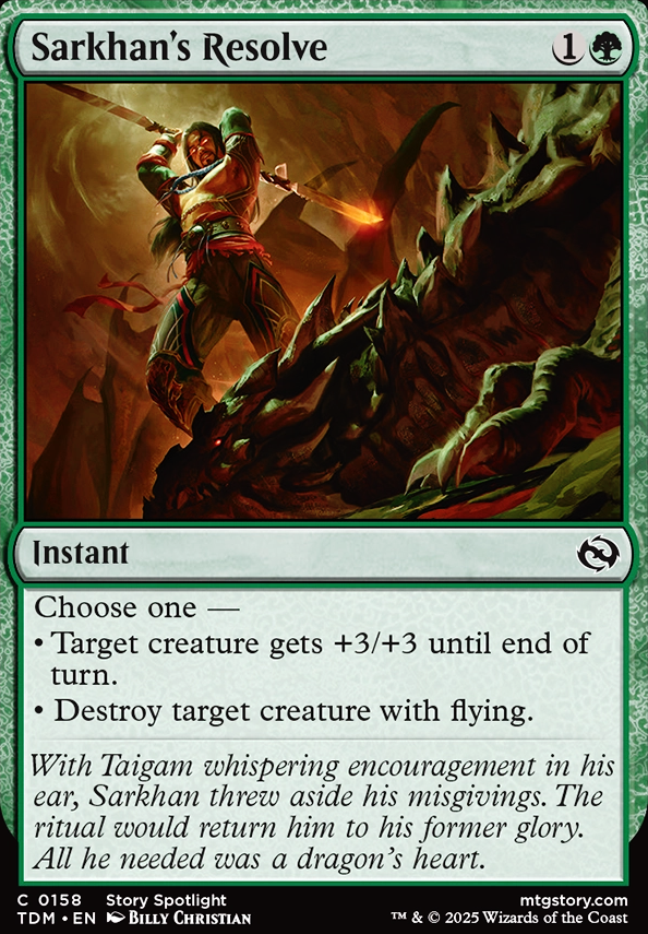 Sarkhan's Resolve