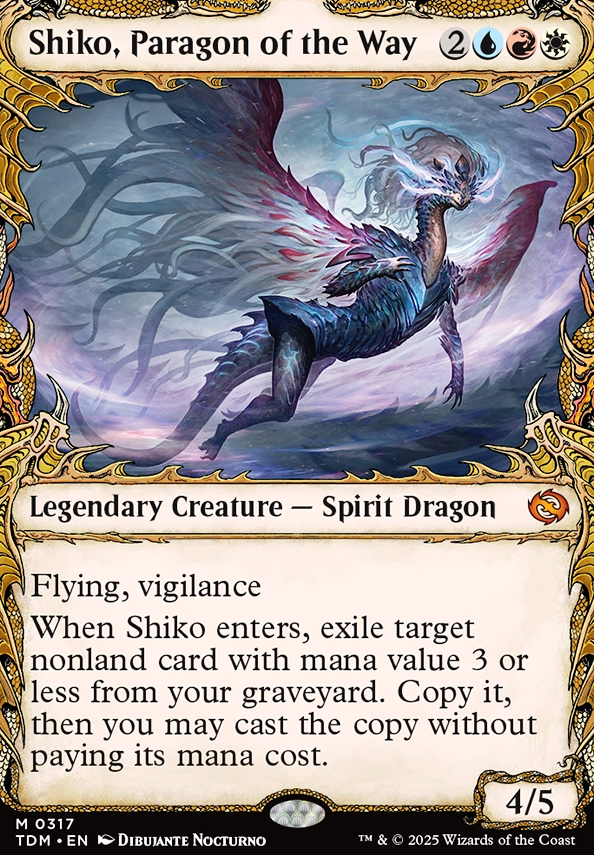 Featured card: Shiko, Paragon of the Way