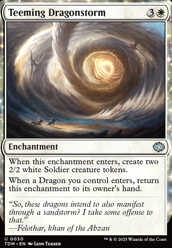 Featured card: Teeming Dragonstorm