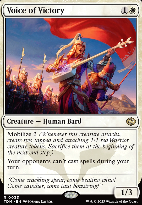 Featured card: Voice of Victory