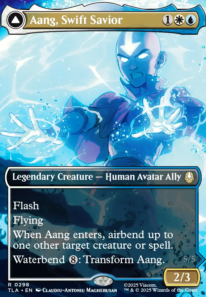 Featured card: Aang, Swift Savior
