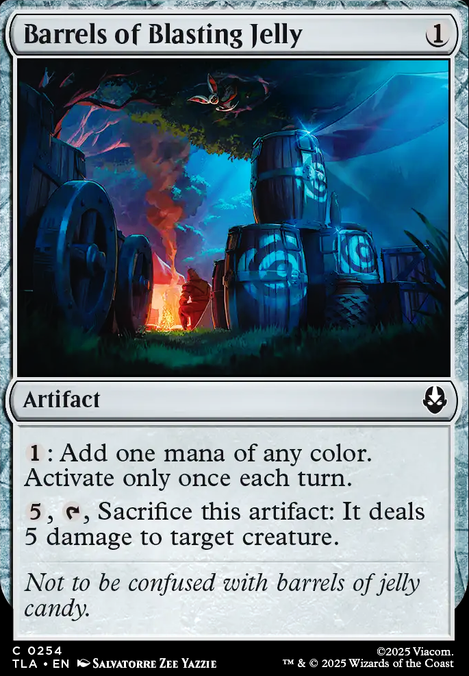 Barrels of Blasting Jelly