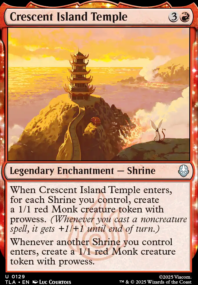 Crescent Island Temple