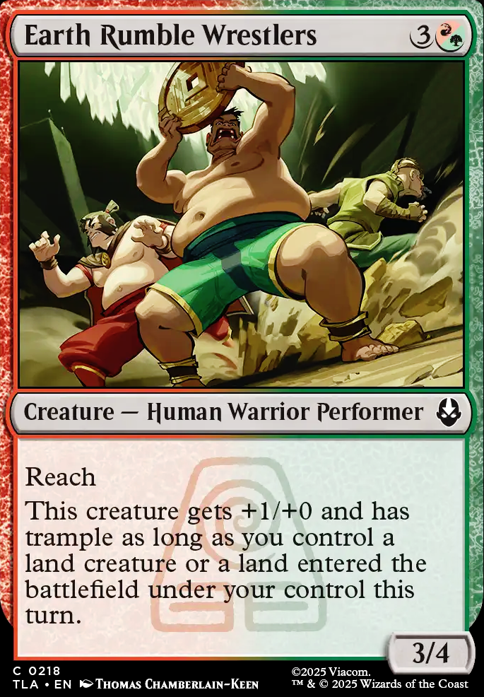 Earth Rumble Wrestlers