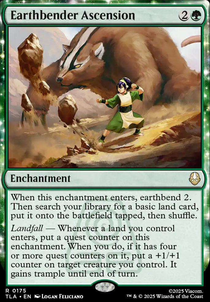 Earthbender Ascension feature for Toph Metalbender