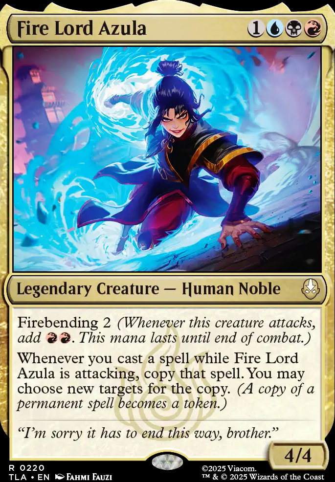 Fire Lord Azula feature for Azula Strikes Back