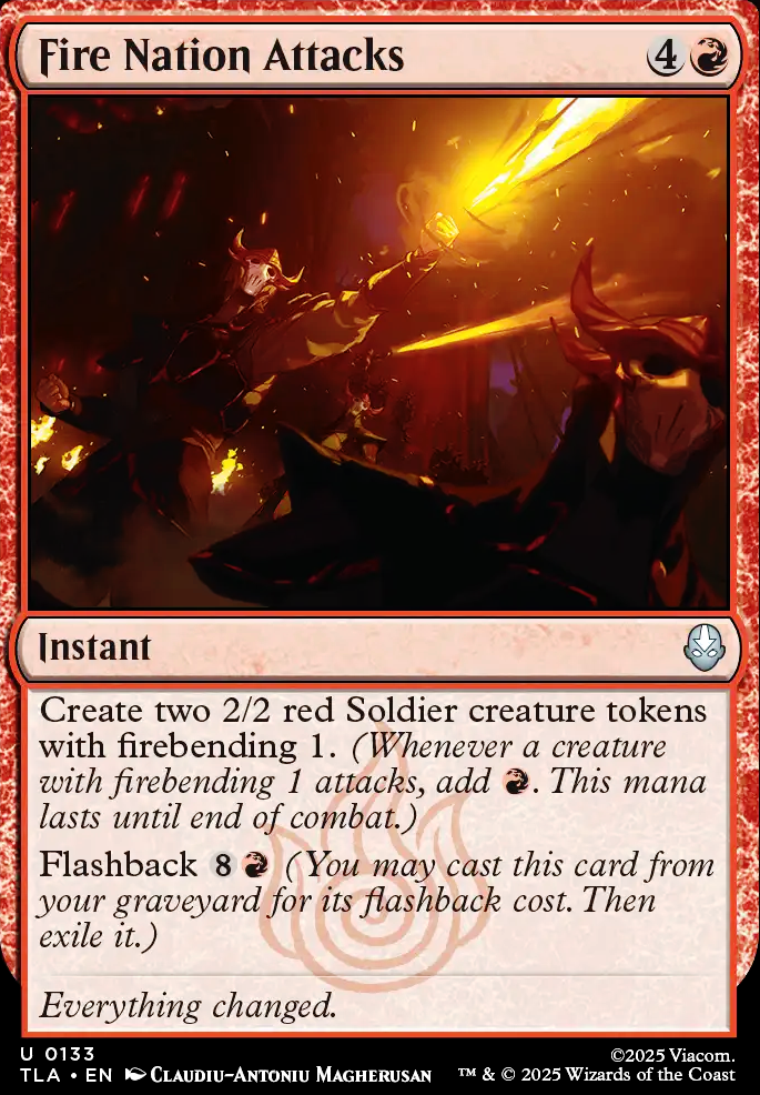 Fire Nation Attacks feature for Azula Lightning Strike